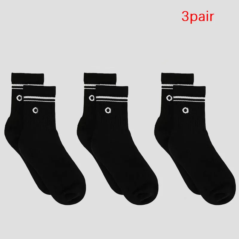 4 Pairs Cotton Female Yoga Sports Sock, Medium Long Socks, Pilates Fitness Sports Four Seasons High Quality Women's Yoga Sock