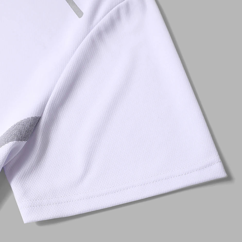 Moisture-wicking sportswear tee front look
