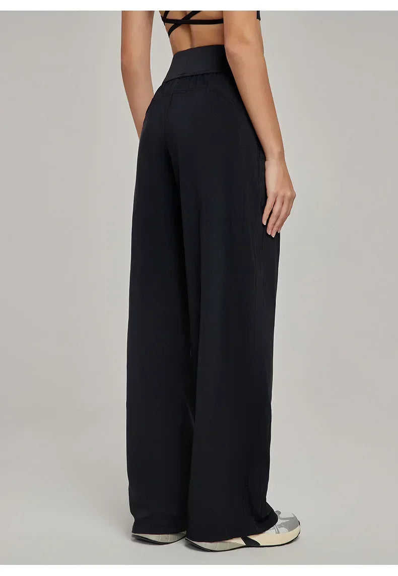 Comfort fit yoga pants with high waist