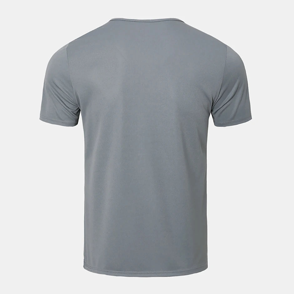 Fitness shirt styled with matching shorts