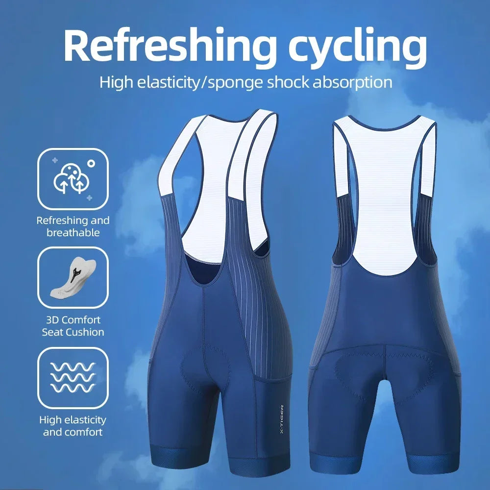 5D cushion zoom-in on inner pad of cycling shorts