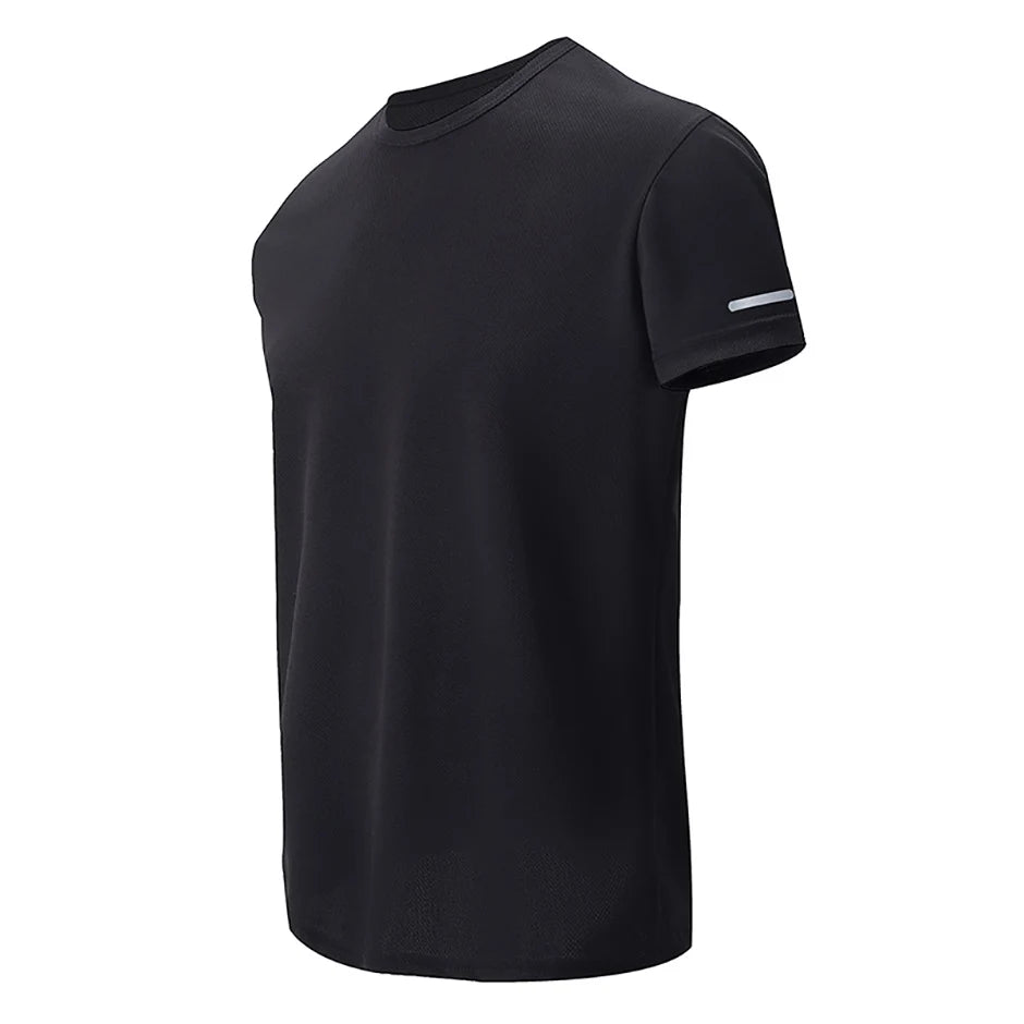 Breathable summer shirt with large print