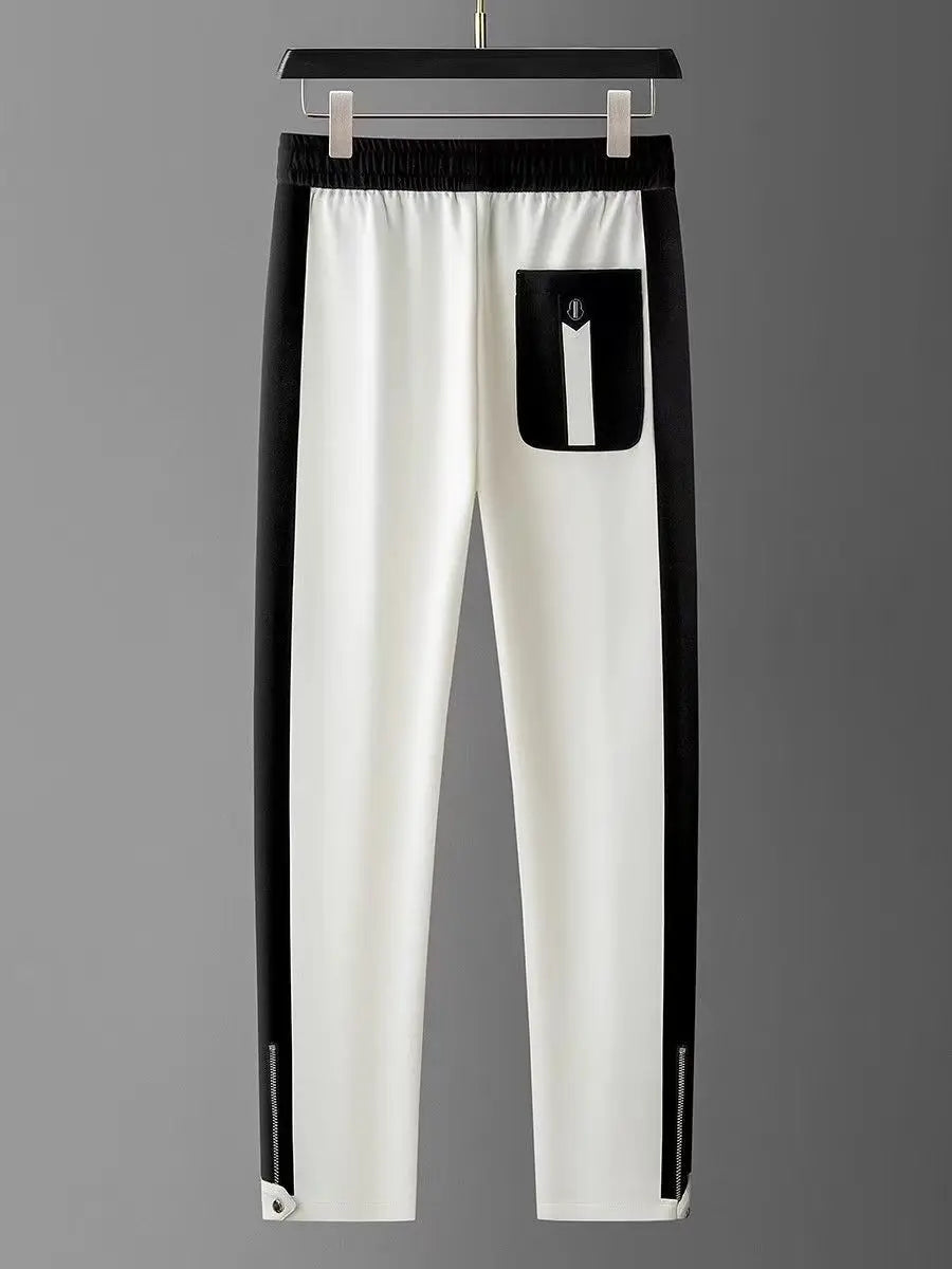 Autumn Winter Casual Pants Men Fitness Sportswear Tracksuit Bottoms Skinny Sweatpants Cotton Trousers Track Pants