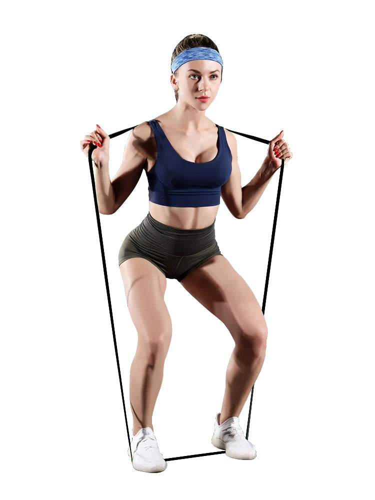 Heavy Duty Latex Resistance Band Exercise Elastic Band For Sport Strength Pull Up Assist Band Workout Pilates Fitness Equipment