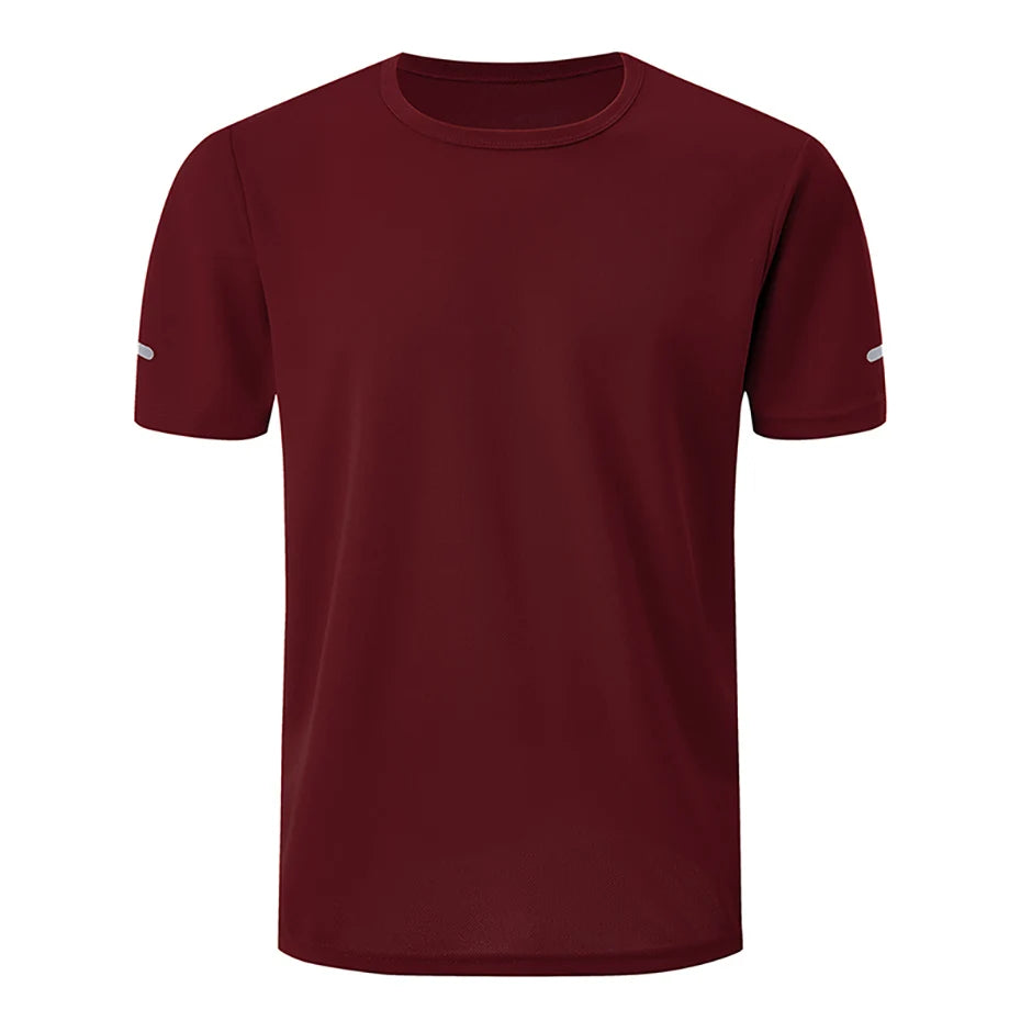 Relaxed fit tee for gym and outdoor wear