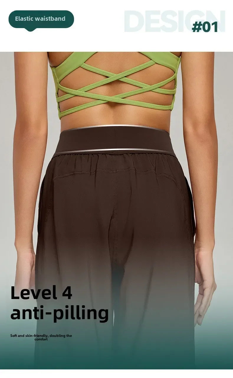 Wide hem pant legs with casual flow