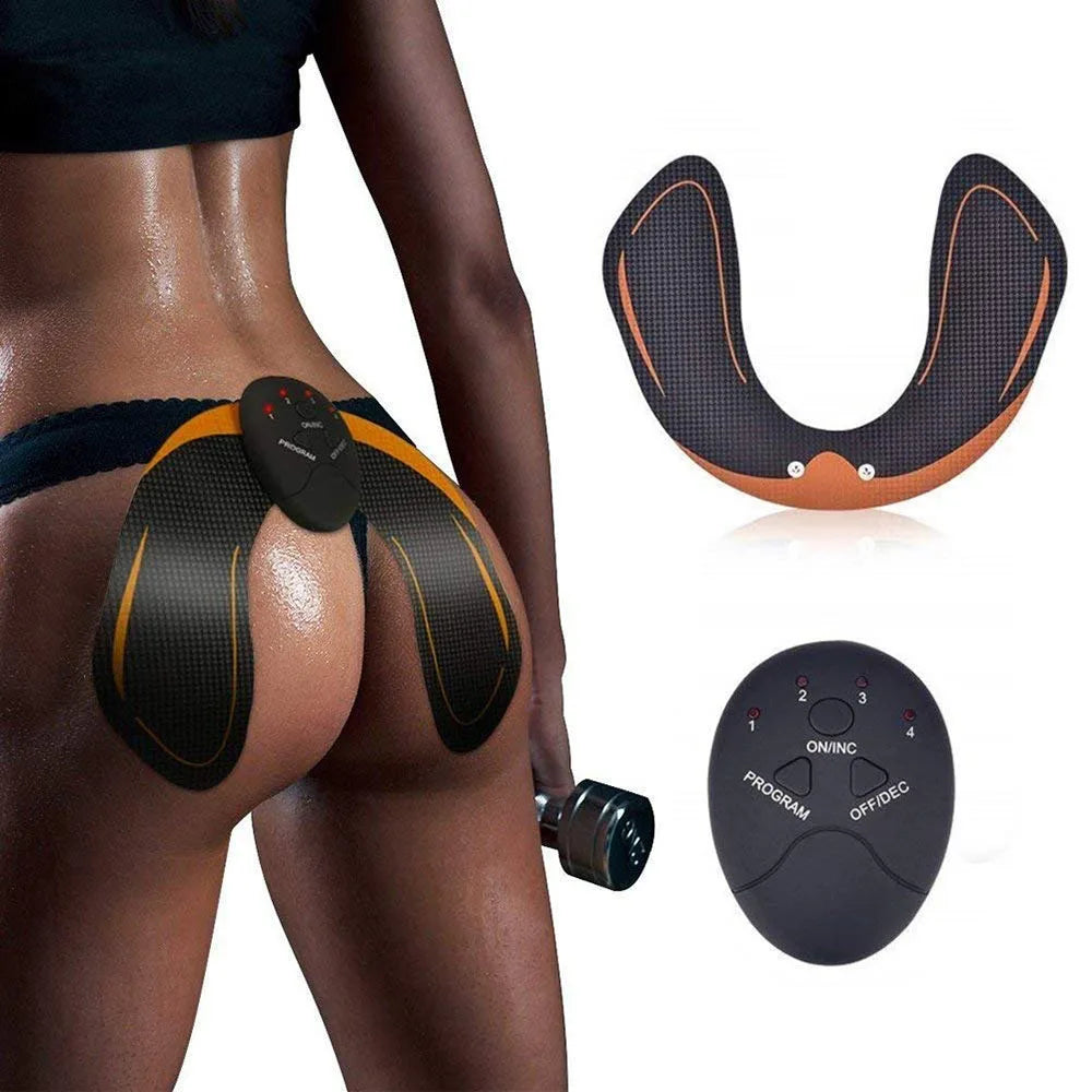 Abdominal Muscle Stimulator EMS Massager Buttocks Hip Trainer Electrostimulation Machine Home Gym Muscle Toner Body Slimming