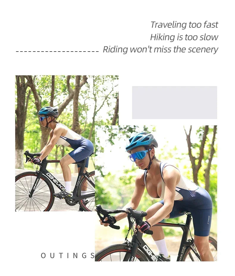 Foam-padded cycling shorts black edition
