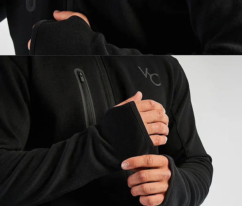 fitness leggings rear view showing stretch fit