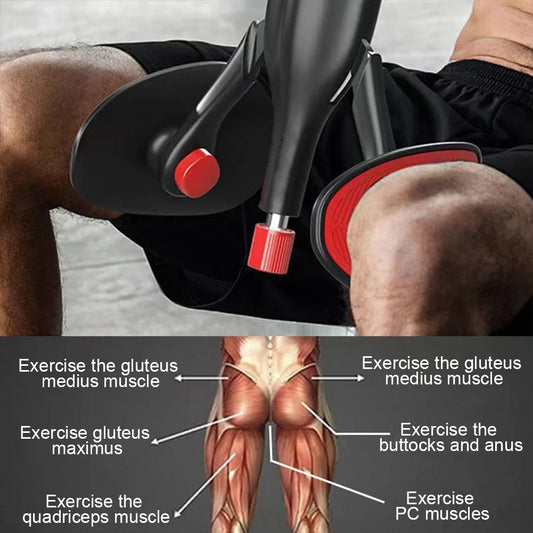 Thigh trainer resistance bar fully extended
