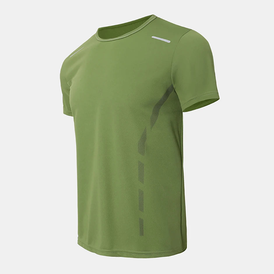 Back view of short sleeve quick-dry t-shirt
